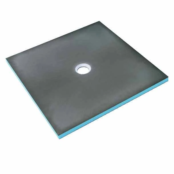 Wedi Fundo Primo Wetroom Tray With Central Drain - 900 X 900mm