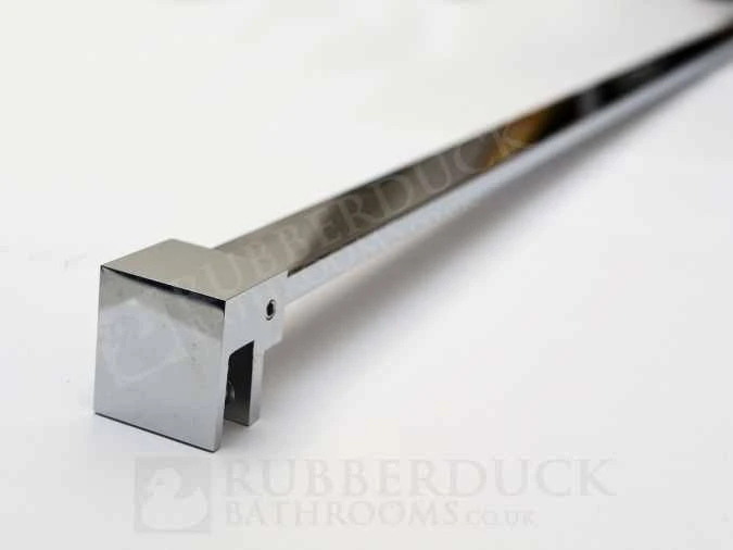 Abacus Wetroom Glass 1100mm Wall Support Arm Chrome - Image 2