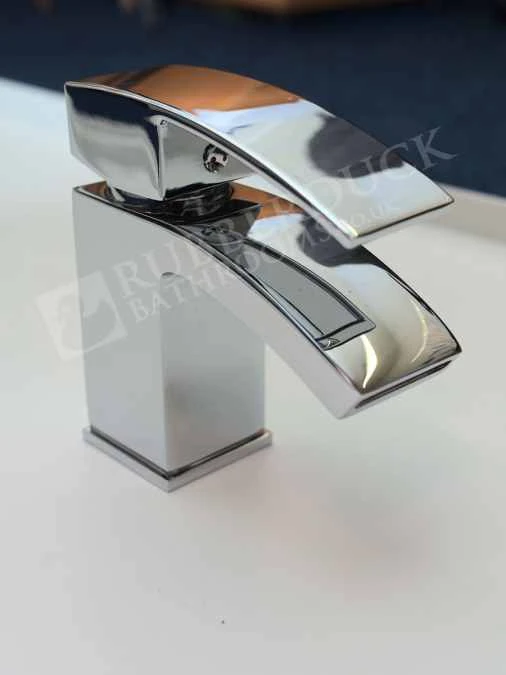 Lauder Monobloc Bloc Basin Mixer Tap Inc Wastes - HighLife Bathrooms - Image 2