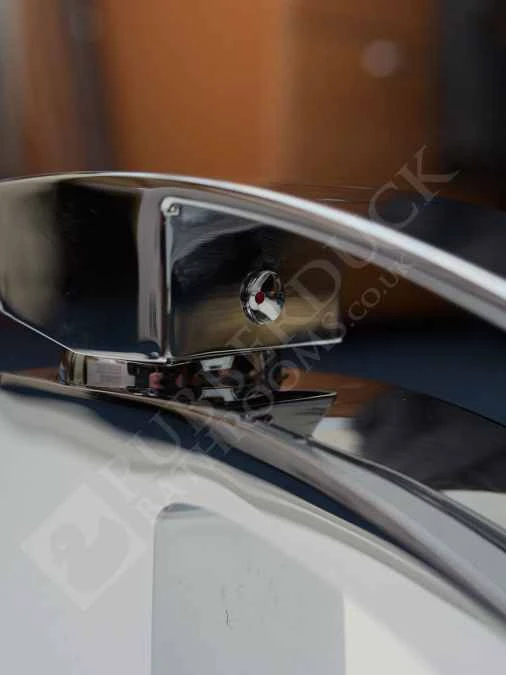 Lauder Monobloc Bloc Basin Mixer Tap Inc Wastes - HighLife Bathrooms - Image 5