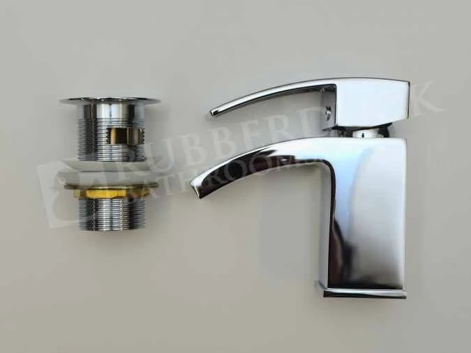 Lauder Monobloc Bloc Basin Mixer Tap Inc Wastes - HighLife Bathrooms - Image 4