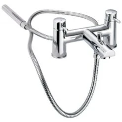 Francis Pegler Ebro Bath Shower Mixer Tap With Hand Set- Francis Pegler