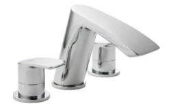 Francis Pegler Waterfall 3 Hole Bath Filler Tap
