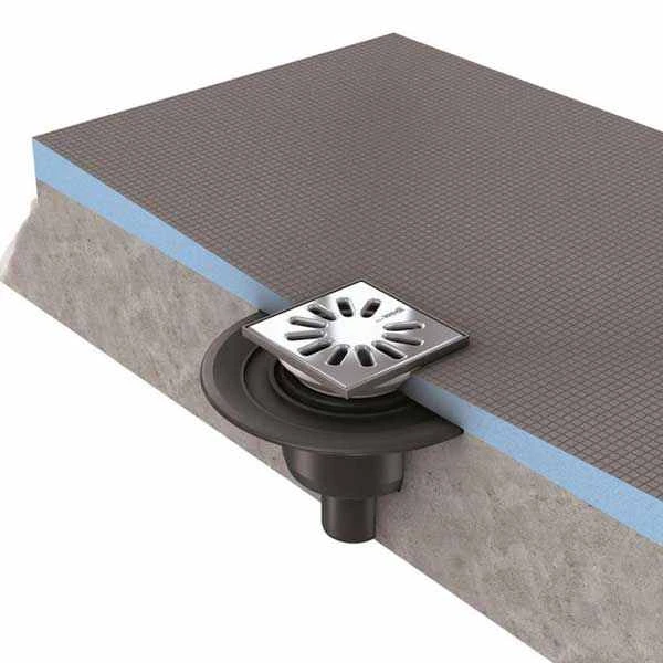 Wedi Fundo Primo Wetroom Tray With Central Drain - 900 X 900mm - Image 6