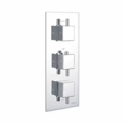 Niagara Observa Chrome Triple Concealed Shower Valve - Two Outlets