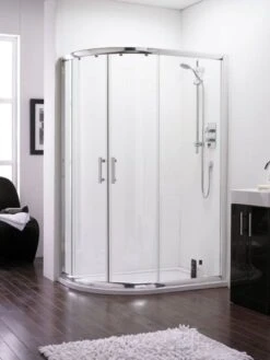 Pacific Offset Quadrant Shower Enclosure - 1200 X 900mm - Nuie