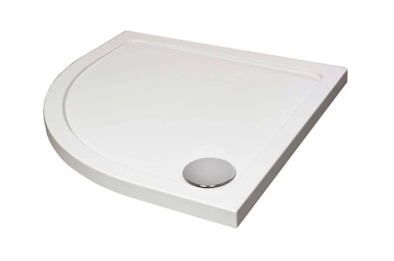 Aquaglass+ Sphere 1000x1000mm One Door Black Glass Quadrant Shower Enclosure - Image 3