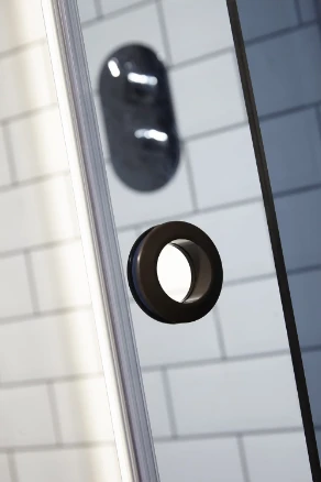 Aquaglass+ Sphere 1000 X 800mm Left Hand One Door Tinted Glass Offset Quadrant Shower Enclosure - Image 4