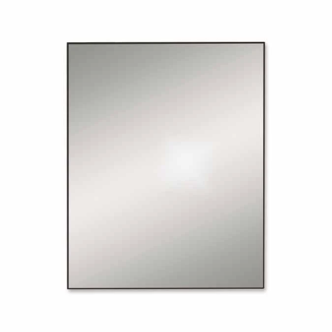Docklands 800 X 1000 Matt BlackRectangular Mirror - Origins Living