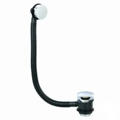 Scudo Chrome Bath Pop Up Waste & Overflow