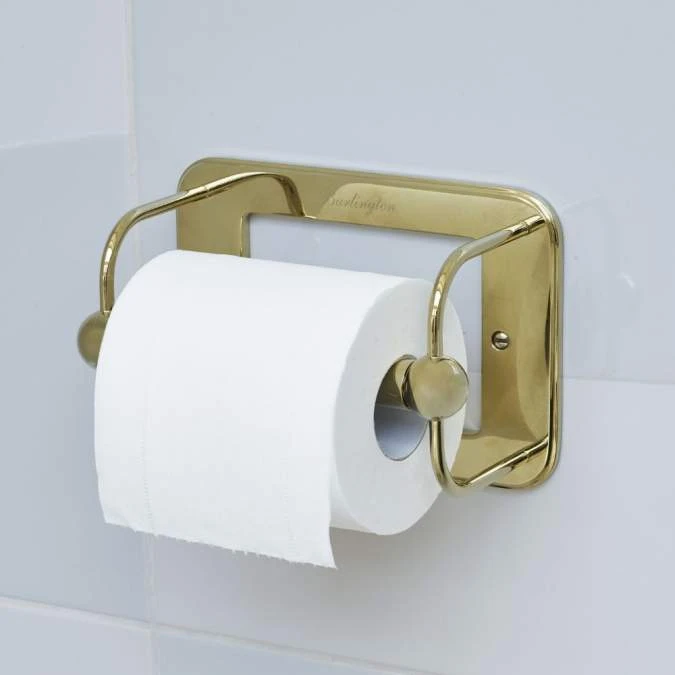 Burlington Gold Toilet Roll Holder - Image 2