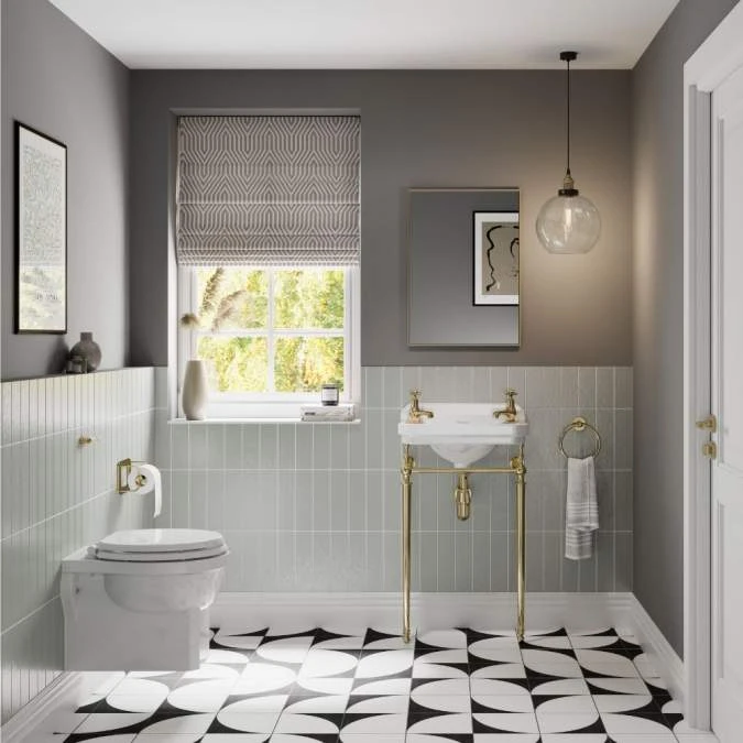 Burlington Gold Toilet Roll Holder - Image 4