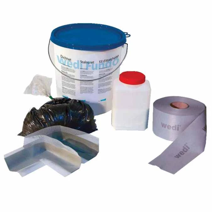 Wedi Fundo Primo Wetroom Tray With Central Drain - 900 X 900mm - Image 4