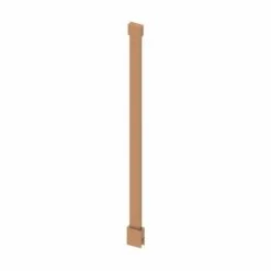 Abacus Wetroom Glass Brushed Bronze Ceiling Support Arm 600mm
