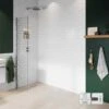 Abacus 8mm Wetroom Shower Screen Glass 590mm
