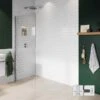 Abacus 8mm Wetroom Shower Screen Glass 735mm