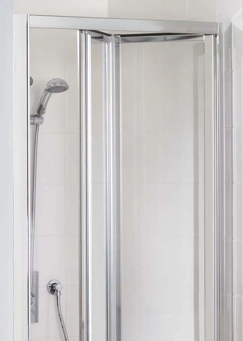 Lakes Classic 800 White Framed Bifold Shower Door - Image 2
