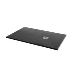 MX Minerals 1700 X 750mm Jet Black Slate Effect Shower Tray