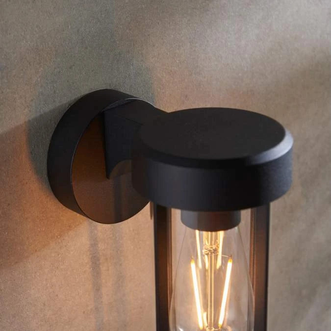 Mandarin Wall Light - Matt Black - Image 2