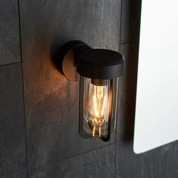 Mandarin Wall Light - Matt Black - Image 3