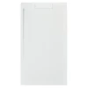 Giorgio Lux White Slate Effect Shower Tray - 1000 X 800 - Concealed Waste