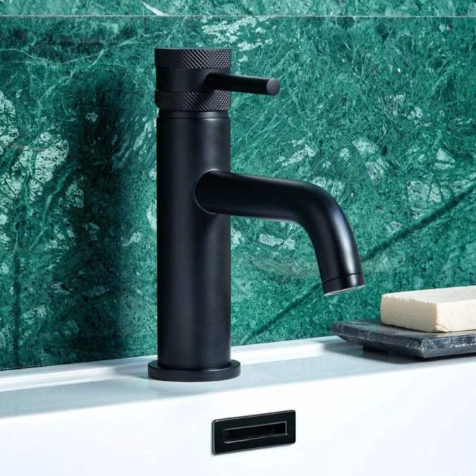 Scudo Core Mono Basin Mixer Tap Black - Image 3