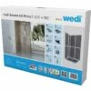 Wedi Fundo Primo Wetroom Shower Kit 1200 X 900 X 40mm