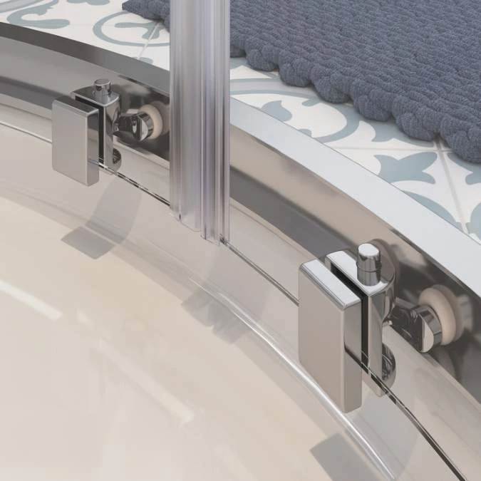 Prime 1200 X 800mm 2 Door Offset Quadrant Shower Enclosure - Image 3