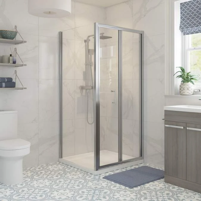 Prime 760mm Bi-fold Door Shower Enclosure - Image 2