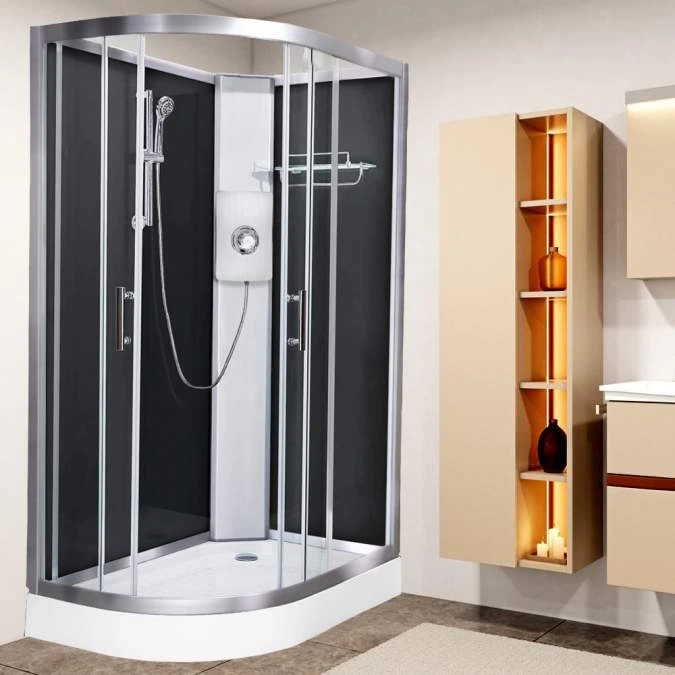 Vidalux Pure E 1200 Shower Cabin 1200 X 800mm With Electric Shower - Image 6