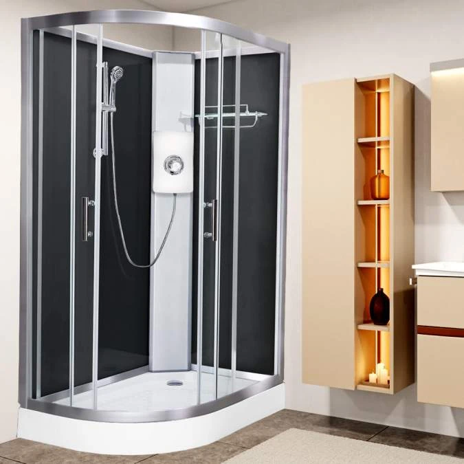 Vidalux Pure E 1200 Shower Cabin 1200 X 800mm With Electric Shower - Image 5