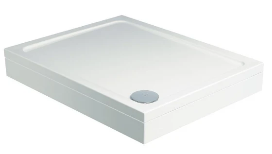 Roman Acrylic Capped Stone Square Shower Tray 800mm X 800mm - Image 4