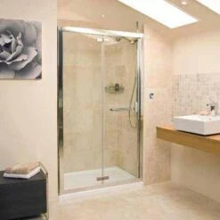 Bi-Fold Shower Door - 760 - Silver - Roman Embrace