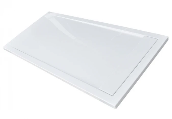 Roman Infinity Shower Tray 1200mm X 800mm - Matt White Or Gloss White - Image 2
