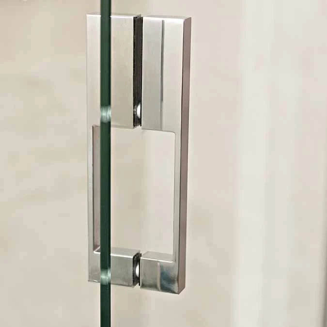 Roman Liberty 900mm Hinged Door For Corner & Optional Side Panel - 10mm Glass - Image 3