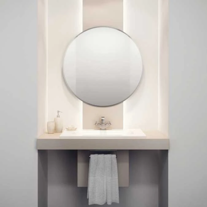 HIB Rondo Bathroom Mirror With Bevelled Edge - 61504000