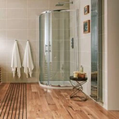 Scudo S6 Double Door 1000 X 800mm Offset Quadrant Shower Enclosure