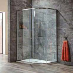 Scudo S8 Single Door 1000 X 800mm Offset Quadrant Shower Enclosure