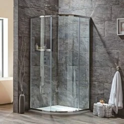 Scudo S8 Single Door 800 X 800mm Quadrant Shower Enclosure