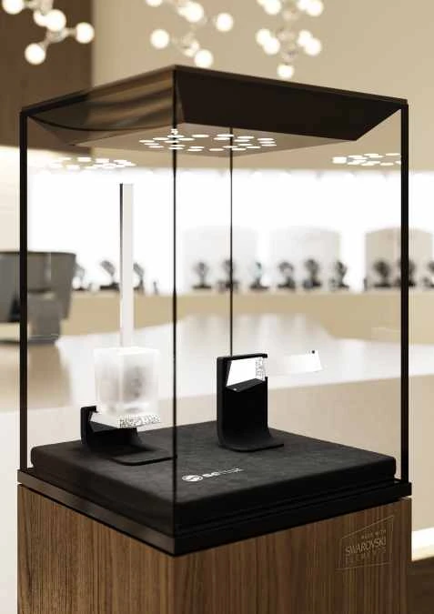 S8 Swarovski - Open Toilet Roll Holder - Chrome - Origins Living - Image 5