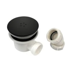 Scudo 90mm Fast Flow Shower Waste Black