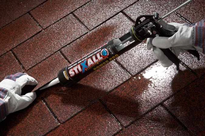 Everbuild Stixall Adhesive & Sealant - Brown - 290ml - Image 4