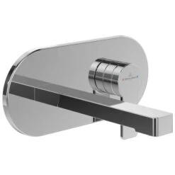 Villeroy & Boch Architectura Wall Mounted Single Lever Basin Mixer Chrome