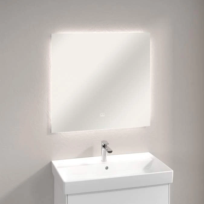 Villeroy & Boch More To See Lite Rectangle LED Bathroom Mirror 800 X 750mm - Image 2