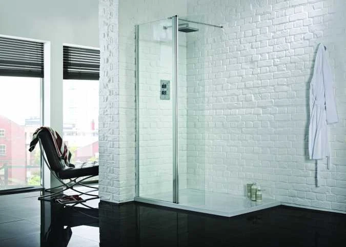 Aquadart 800mm Wetroom 8 Shower Screen - Image 3