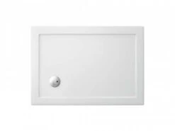 Zamori Rectangle Shower Tray 1000 X 760mm - Corner Waste - Z1166