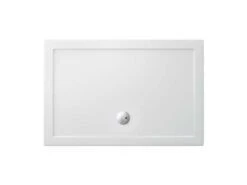 Zamori Rectangle Shower Tray 1200 X 800mm - Centre Waste - Z1175