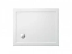 Zamori Rectangle Shower Tray 1000 X 800mm - Corner Waste - Z1167