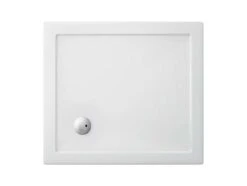 Zamori Rectangle Shower Tray 900 X 800mm - Corner Waste - Z1164