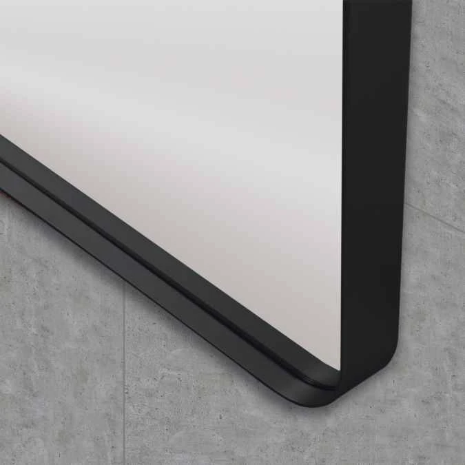 City Black Rectangular Mirror 1500mm - Origins Living - Image 4